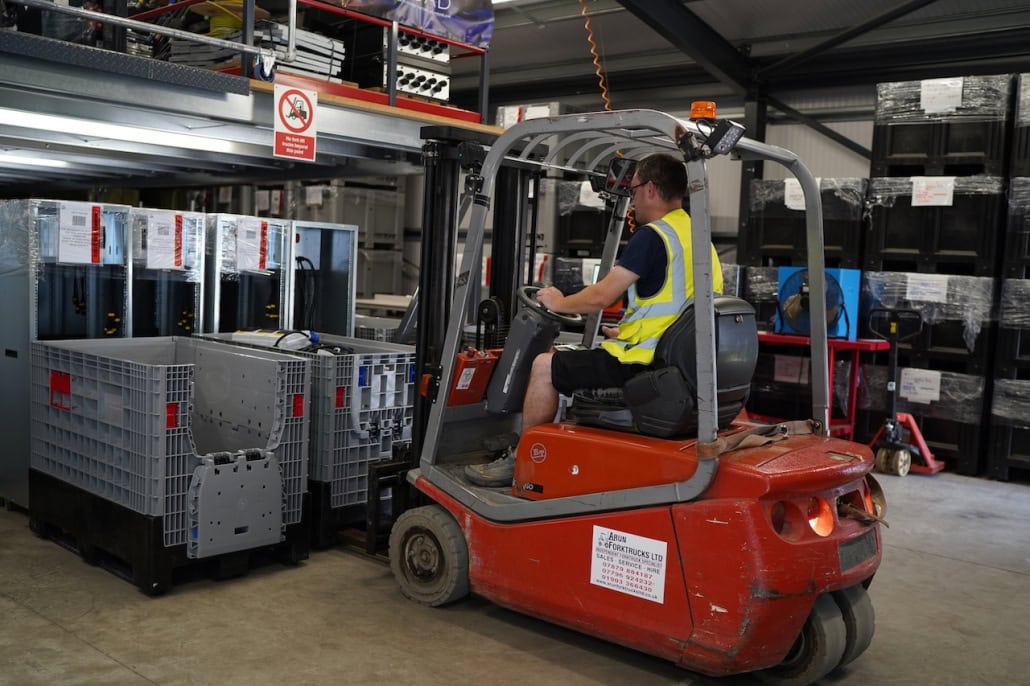 heatload_forktruck heatload forktruck