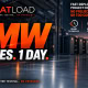 HeatLoad banner graphic highlighting 9MW equipment uninstalled across 3 sites in 1 day for data centre heat load testing.